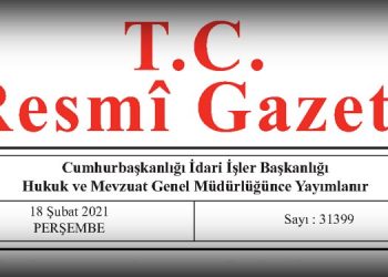 resmi gazete 18 02 2021