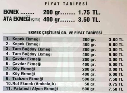 ankara ekmek zam 02 03 2021