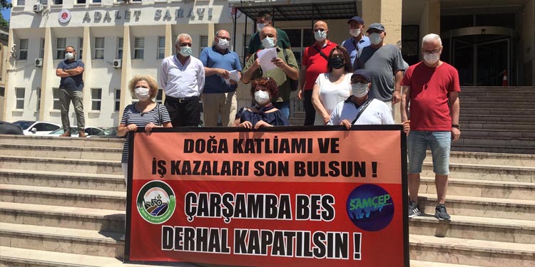 Samsun’da çevreciler ayakta “Kapatın bu santrali!” carsamba bes
