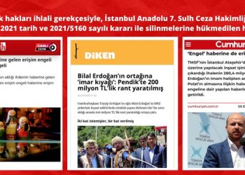 bilal erdogan haberleri silinmesi