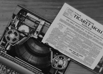 ticaret sicili gazetesi daktilo
