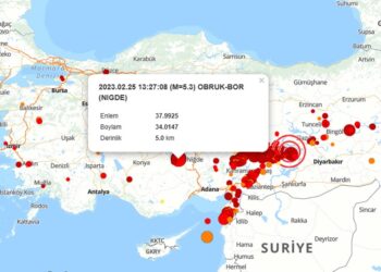 Kaynak: Kandilli Rasathanesi