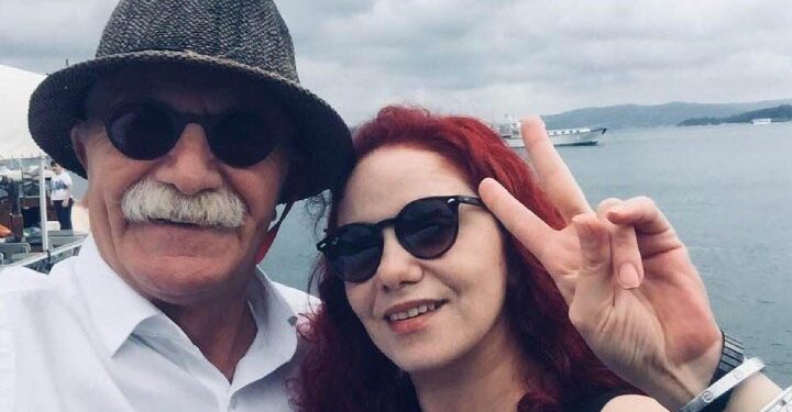 Orhan Aydin ve kızı Eylem Şafak Aydın