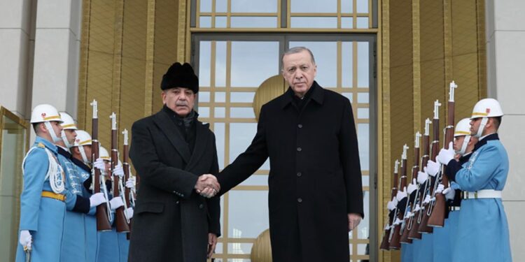 Şerif Şahbaz ve Recep Tayyip Erdoğan