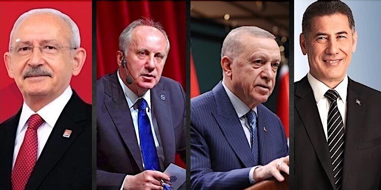Dört adaylı yarış