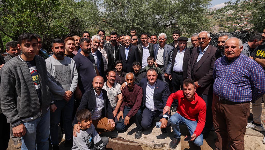 Kılıçdaroğlu, geri dönüşüm işçileriyle görüştü Fotoğraf: CHP / Alp Eren Kaya