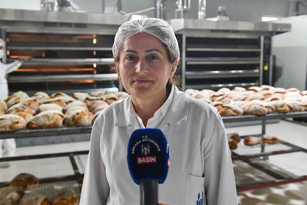 Halk Ekmek Fabrikası Üretim Müdürü Şengül Mutlu