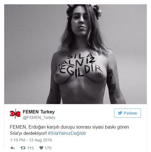 femen sila destek tweet