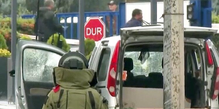 İçişleri Bakanlığı’na roketli saldırı