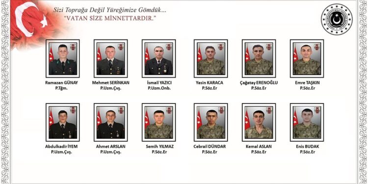 İki günde 12 şehit