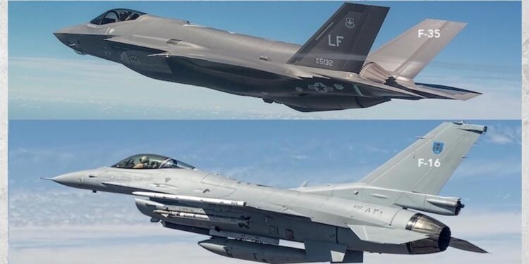 F-16 ve F-35