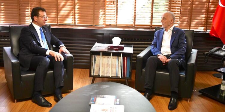 Ekrem İmamoğlu ve Ergün Atalay