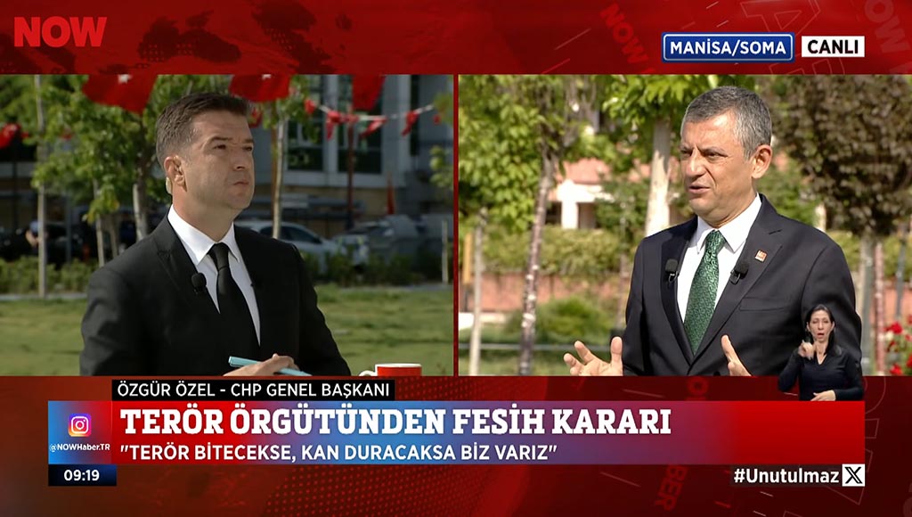 Özgür Özel: “Hem barışın hem de Türkiye’nin bölünmez bütünlüğünün güvencesiyiz” Özgür Özel: “Hem barışın hem de Türkiye’nin bölünmez bütünlüğünün güvencesiyiz”