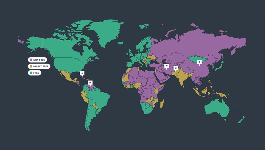 Türkiye internet kullanımında özgür olmayan ülkeler kategorisinde freedomhouse 31 03 2026