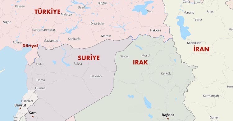 Türk hava sahasına giren İran füzesi imha edildi Türk hava sahasına giren İran füzesi imha edildi